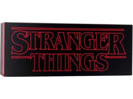 LAMPA DEKORATIVNÍ|STRANGER THINGS  LOGO|USB|30 x 12 x 7 cm