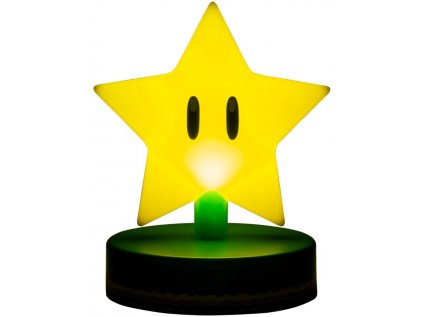 FIGURKA SVÍTÍCÍ|SUPER MARIO  SUPER STAR ICON|VÝŠKA 10 cm