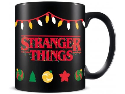 HRNEK KERAMICKÝ|STRANGER THINGS  315 ml|FAIRY LIGHTS