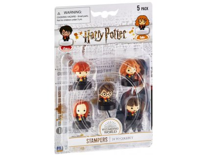 FIGURKA-RAZÍTKO SET 5|HARRY POTTER  WIZARDING WORLD|VÝŠKA 4 cm