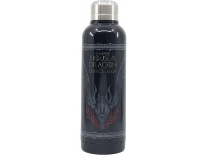 LÁHEV NA PITÍ NEREZ|HOUSE OF DRAGON  515 ml|FIRE-BREATHING DRAGON LOGO