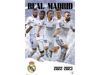 PLAKÁT 61 x 91,5 cm|REAL MADRID  GRUPO 2022/2023