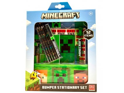 ŠKOLNÍ POMŮCKY SET 8|MINECRAFT  GREEN CREEPER