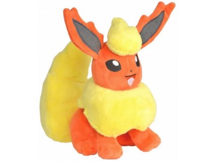 HRAČKA - FIGURKA PLYŠOVÁ|POKÉMON  FLAREON|VÝŠKA 20 cm