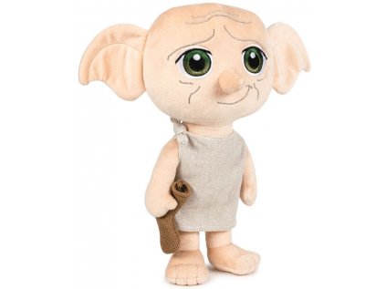 HRAČKA - FIGURKA PLYŠOVÁ  HARRY POTTER|DOBBY|VÝŠKA 29 cm