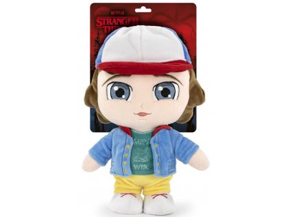 HRAČKA - FIGURKA PLYŠOVÁ  STRANGER THINGS|DUSTIN|VÝŠKA 28 cm