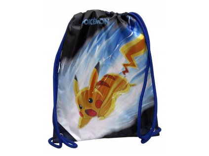 PYTLÍK GYM BAG|POKÉMON  34 x 44 cm|PIKACHU|POLYESTER