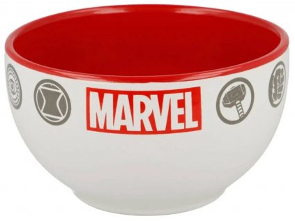 MISKA KERAMICKÁ|MARVEL  LOGO ICONS|PRŮMĚR 13 cm