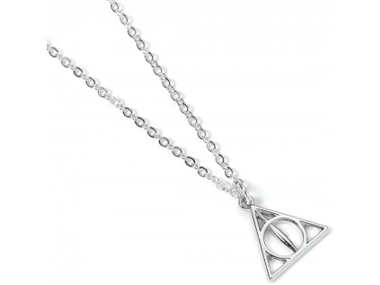 ŘETÍZEK NA KRK|HARRY POTTER  DEATHLY HALLOWS SIGN|16 cm