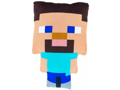 POLŠTÁŘ 3D|MINECRAFT  STEVE|VÝŠKA 27 cm