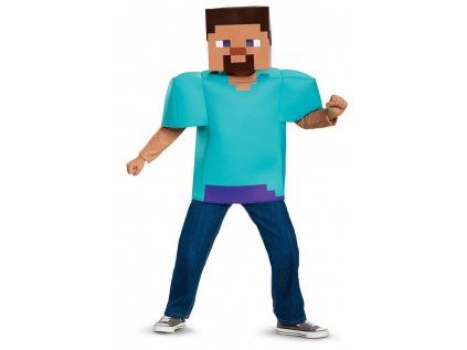 KOSTÝM|MINECRAFT  STEVE|VELIKOST 10-12 let
