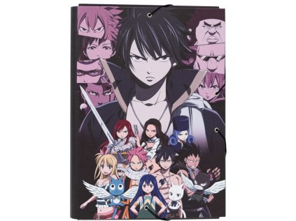 SLOŽKA A4|FAIRY TAIL  PREMIUM|CHARACTERS|3 KLOPY