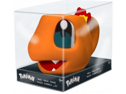 HRNEK KERAMICKÝ 3D|POKÉMON  475 ml|CHARMANDER