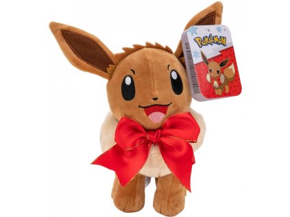 HRAČKA - FIGURKA PLYŠOVÁ|POKÉMON  EEVEE|VÝŠKA 20 cm