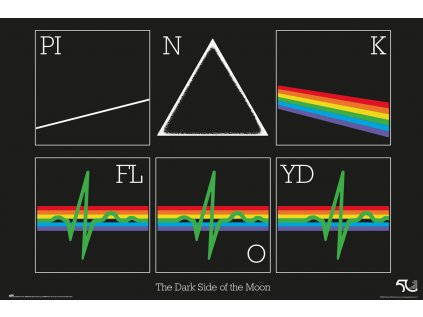 PLAKÁT 61 x 91,5 cm|PINK FLOYD  THE DARK SIDE OF THE MOON