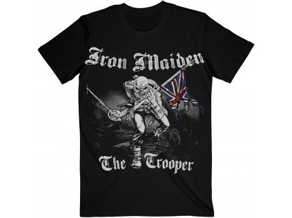 TRIČKO PÁNSKÉ|IRON MAIDEN  SKETCHED TROOPER|ČERNÉ