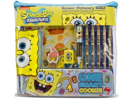 ŠKOLNÍ POMŮCKY SET9|SPONGEBOB  SQUEREPANTS|26 x 25 x 5 cm