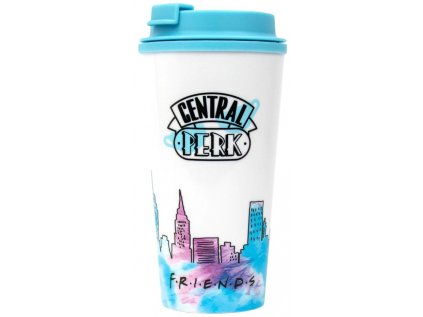 HRNEK CESTOVNÍ S VÍČKEM|FRIENDS  450 ml|NEW YORK SKYLINE