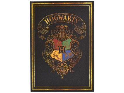 BLOK|ZÁPISNÍK A5|HARRY POTTER  COLORFUL CREST