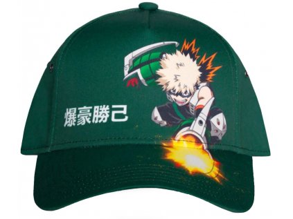 ČEPICE BASEBALLOVÁ|KŠILTOVKA  MY HERO ACADEMIA|KATSUKI BAKUGO