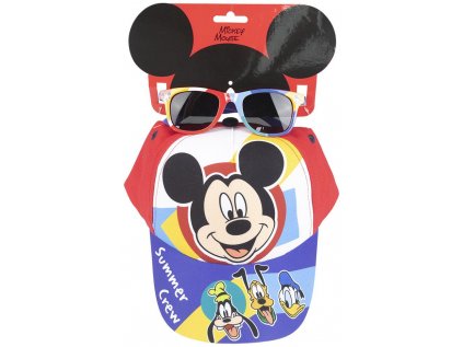 ČEPICE BASEBALLOVÁ|DĚTSKÁ|DISNEY  MICKEY MOUSE|SUPREME CREW|S BRÝLEMI