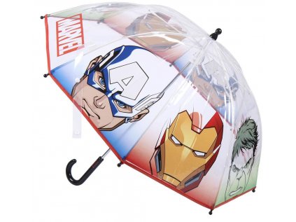 DEŠTNÍK MANUÁLNÍ|DĚTSKÝ|MARVEL  AVENGERS|HEROES|PRŮMĚR 71 cm
