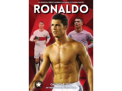 KALENDÁŘ 2024|FOTBAL  CRISTIANO RONALDO (29,7 x 42 cm) A3