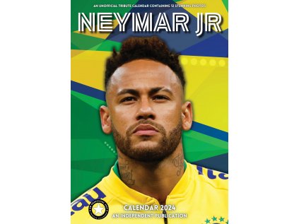 KALENDÁŘ 2024|FOTBAL  NEYMAR (29,7 x 42 cm) A3