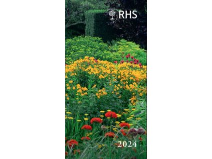 DIÁŘ 2024 SLIM|RHS  GARDENS (8,3 x 16,4 cm)