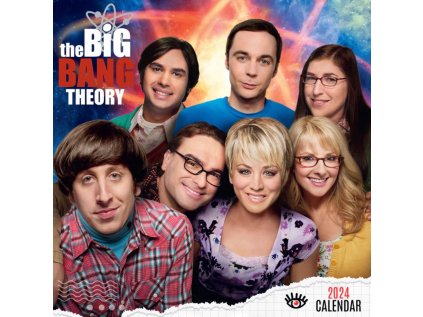 KALENDÁŘ 2024|FILM  BIG BANG THEORY (30,5 x 30,5 cm)