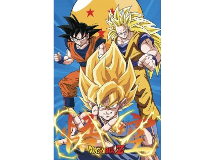 PLAKÁT 61 x 91,5 cm  DRAGON BALL Z|GOKUS EVO