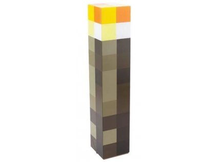 LAMPA DEKORATIVNÍ|MINECRAFT  TORCH|VÝŠKA 29 cm