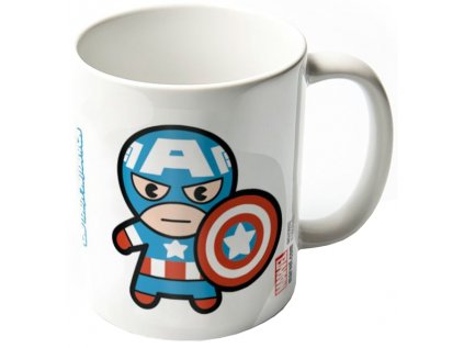 HRNEK KERAMICKÝ|MARVEL  315 ml|CAPTAIN AMERICA|KAWAII