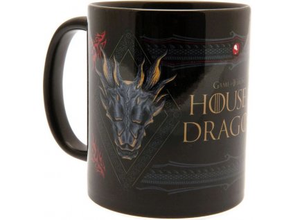 HRNEK KERAMICKÝ|HOUSE OF THE DRAGON  315 ml|ORNATE