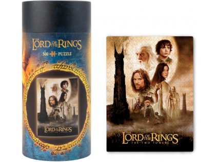 PUZZLE 500 KUSŮ|LORD OF THE RINGS  THE TWO TOWERS|46 x 61 cm