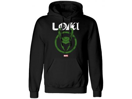 MIKINA PÁNSKÁ S KAPUCÍ|MARVEL  LOKI|DISTRESSED LOGO