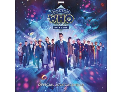 KALENDÁŘ 2024|FILM  DOCTOR WHO CLASSIC (30,5 x 30,5 cm)