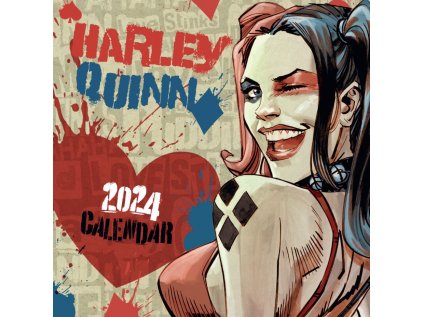 KALENDÁŘ 2024|FILM  HARLEY QUINN (30,5 x 30,5|61 cm) SQ