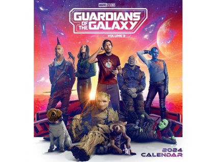 KALENDÁŘ 2024|FILM  MARVEL|GUARDIANS OF THE GALAXY 3