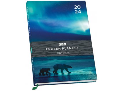 DIÁŘ 2024 A5|BBC  FROZEN PLANET (15,6 x 21,2 cm)