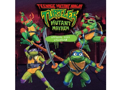 KALENDÁŘ 2024|FILM  NINJA TURTLES (30,5 x 30,5|61 cm)