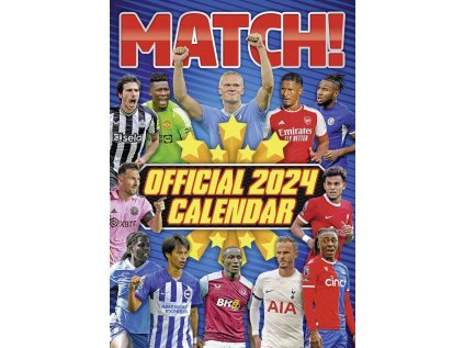 KALENDÁŘ 2024|FOTBAL  MATCH! MAGAZINE (29,7 x 42 cm)