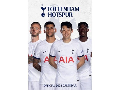 KALENDÁŘ 2024|FOTBAL  TOTTENHAM HOTSPUR (29,7 x 42 cm) A3