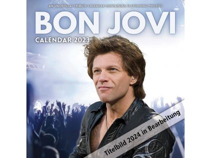 KALENDÁŘ 2024|HUDBA  BON JOVI (30,5 x 30,5|61 cm) SQ