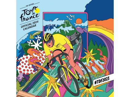 KALENDÁŘ 2024|SPORT  TOUR DE FRANCE (30,5 x 30,5|61 cm)