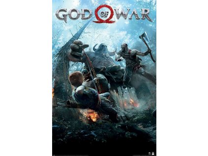 PLAKÁT 61 x 91,5 cm  GOD OF WAR|BATTLE