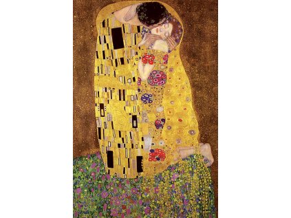 PLAKÁT 61 x 91,5 cm|GUSTAV KLIMT  THE KISS