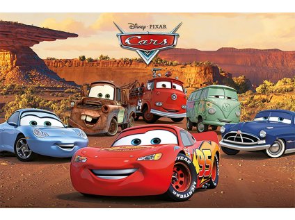 PLAKÁT 61 x 91,5 cm  DISNEY|CARS|CHARACTERS