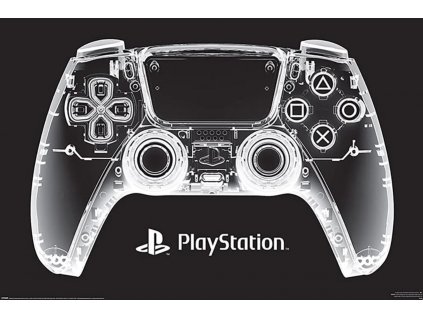 PLAKÁT 61 x 91,5 cm|PLAYSTATION  X RAY PAD