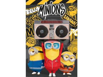 PLAKÁT 61 x 91,5 cm  MINIONS|RISE OF GRU|GRU'S CREW